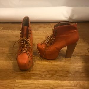 Wild Fox Platform Booties